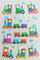 Kawaii Japanese Style 3D Foam Stickers Colored Soft PVC 80mm X 120mm