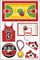 Basketball Sports Type Vintage Toy Stickers As Promotional Items OEM & ODM